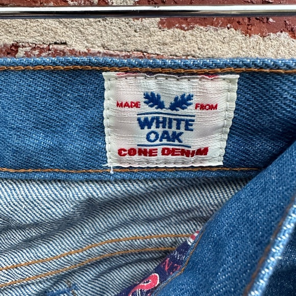 Left field white cone denim 70s jeans 36x36 - Picture 3 of 8